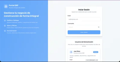 Portal Clientes & Obras